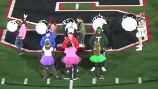 2023 Steubenville Big Red Marching Band Game 11 Halloween [upl. by Nylirak]