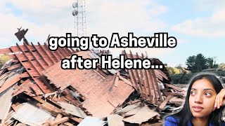 going to asheville after hurricane helene  weekend vlog [upl. by Blatt]