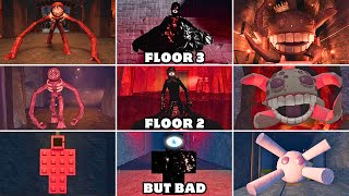 DOORS FLOOR 3 vs DOORS FLOOR 2 vs DOORS Floor 2 BUT BAD  ROBLOX [upl. by Eri866]