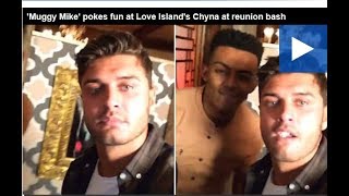 Muggy Mike pokes fun at Love Islands Chyna at reunion bash [upl. by Cadmar384]