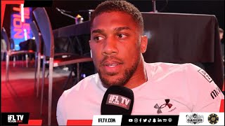 Anthony Joshua BRUTAL response to Tyson Fury LOSS to Usyk  reveals HEATED Daniel Dubois ALTERCATION [upl. by Casie]