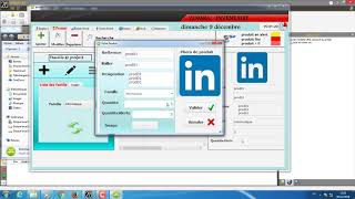 Application 01  gestion inventaire avec Windev [upl. by Abdella]