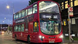 Transfer Journey on Route 368  DW514 LJ13CCU  Arriva London North [upl. by Tsan]