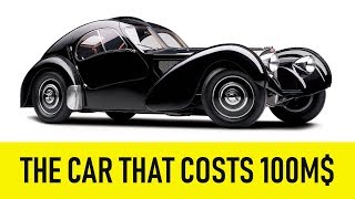 Story of the most valuable car in the world Bugatti Atlantic type 57 sc quotBlack Carquot [upl. by Riaj]