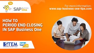 How to do Period End Closing in SAP Business One [upl. by Colwen257]