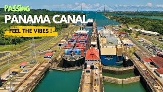 An Epic Voyage through the Historic Panama Canal  Merchant Navy  Timelapse [upl. by Savick]