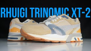 PUMA x RHUIGI TRINOMIC XT2  Unboxing review amp on feet [upl. by Assilev]