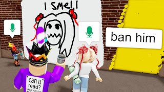 Roblox Spray Painting BUT People LOVE My ART [upl. by Swaine]