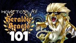 YuGiOh HOW TO PLAY HERALDIC BEASTS 101 [upl. by Connelly]