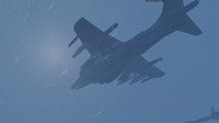 Poor weather Laser Spot Tracking practice without a targeting pod in the 4YA server [upl. by Nylorak896]