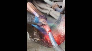 Fridge Gas charginggascharging fridgerepair shorts shortvideo [upl. by Orfield409]