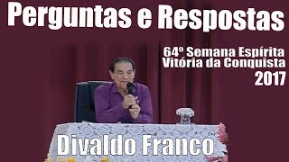 Divaldo Pereira Franco  Perguntas e Respostas  Seminário Depois da Vida [upl. by Nahtanohj]