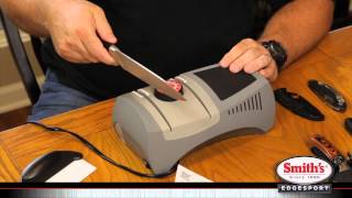 Smiths Adjustable Edge Pro Electric Knife Sharpener  Features amp Usage Video [upl. by Myna]