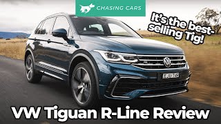 Volkswagen Tiguan RLine 2021 review  Chasing Cars [upl. by Sy]