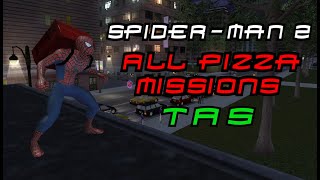 TAS All Pizza Missions in 1605  SpiderMan 2 [upl. by Eignav219]