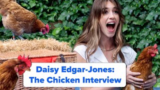 Daisy EdgarJones The Chicken Interview [upl. by Thora]