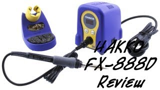 Hakko FX888D Soldering Station Review [upl. by Htieh]