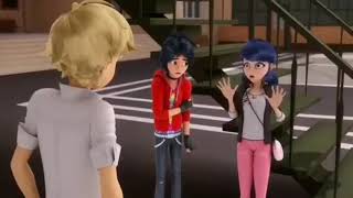 Miraculous ladybug season 2 episode 17 reverser adrien quot its rude to spy on people marinettequot [upl. by Ewell]