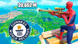 HO BATTUTO 15 WORLD RECORD SU FORTNITE INCREDIBILE [upl. by Enirrok]