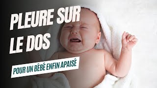 Bébé refuse dêtre sur le dos [upl. by Crissie586]