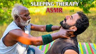 ASMR  BESTEST FULL BODY MASSAGE FOR STRESS RELIEF BY BABA KALU  HEADLEGBACKARM MASSAGEasmr [upl. by Jaye]