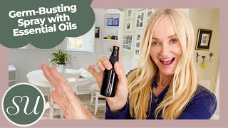 DIY Homemade Hand Sanitizer Spray  WHO Formula  Essential Oils [upl. by Elletnuahs]