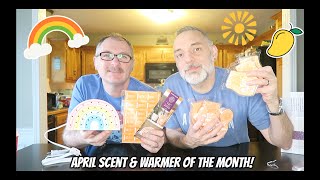 April 2024 Warmer amp Scent of the Month amp Warm Review [upl. by Ardnasirhc990]