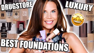 ULTIMATE FOUNDATION GUIDE  Drugstore amp Luxury [upl. by Concoff]