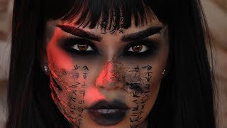 THE MUMMY  AHMANET MAKEUP TUTORIAL  iluvsarahii [upl. by Merline]