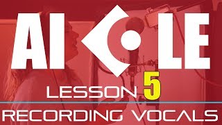 Getting Started In Cubase AI LE Elements Lesson 5 of 6  Recording Vocals [upl. by Hachmin903]