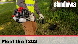 Shindaiwa T302 HighPower Straight Shaft Line Trimmer [upl. by Jarek]