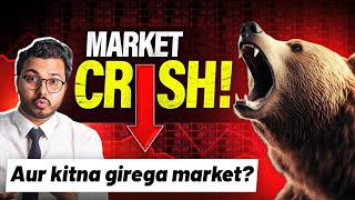 Stock Market Crash  More fall in Nifty Whats the next support level  Vibhor Varshney [upl. by Inafit]