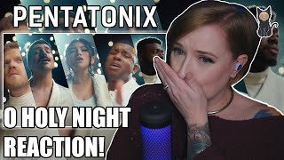 PENTATONIX  O Holy Night REACTION  THIS WAS SO EMOTIONAL [upl. by Adnawyt20]