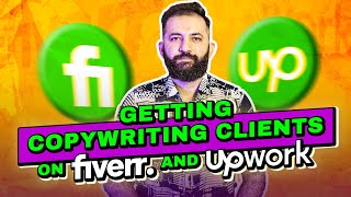 How To Find Copywriting Clients On FiverrUpwork  Tips For Beginners [upl. by Ecinerev990]