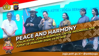 JOGJA ASYIK  JOGJA BERMUSIK  UNTUK INDONESIA APIK  JUMAT 19 JANUARI 2024 1900 WIB [upl. by Lowenstein]