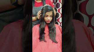 Layar Hair cutting without blow deyar seting [upl. by Acirtal]