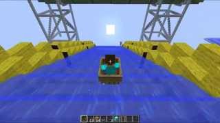 Endless Water Slide  Water Park  Minecraft [upl. by Blader]