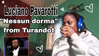 Lola reacts to Luciano Pavarotti sings quotNessun dormaquot [upl. by Reamonn]