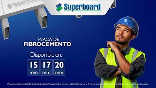 Construye entrepisos resistentes con Superboard [upl. by Gimpel68]