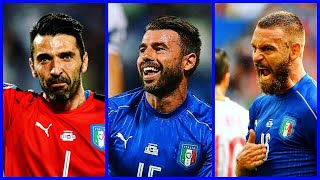 BUFFON BARZAGLI E DE ROSSI LASCIANO LA NAZIONALE GRAZIE DI TUTTO [upl. by Klepac]