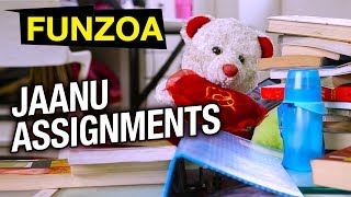 FUNZOA VINE 10  JAANU ASSIGNMENTS KAR DO  Funny Girl Boy Love Talks  Mimi Teddy Bojo Teddy Funzoa [upl. by Pappas]