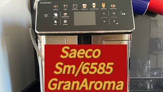 Saeco sm6585 granaroma kahve makinesi genel inceleme videosu [upl. by Yarled732]