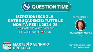 Iscrizioni scuola date e scadenze tutte le novità per il 202425 [upl. by Relyhs]