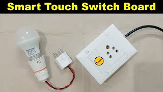 Home Made Smart Touch Switch Board TheElectricalGuy [upl. by Enomor92]