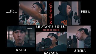 CYPHER  Bhutans Finest  JD x KADO x ZIMBA x PEEW x SAVAGE  2020 [upl. by Riddle792]