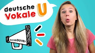 GERMAN PRONUNCIATION 4 Learn How to Pronounce the GERMAN VOWELS [upl. by Aleahcim]