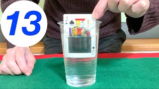 水マジック集 簡単13ネタ種明かし 13 Water Magic Tricks Tutorials [upl. by Elletsyrc]