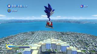 Sonic Generations  Glitched Blast off skill Mspeed powered [upl. by Judus]