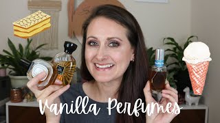 All of the VANILLA Perfumes That I Have In My Collection [upl. by Arraic994]