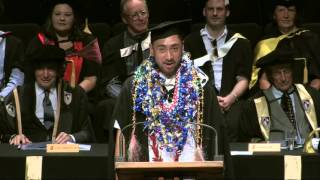 Joshua Iosefo AUT Graduation Speech [upl. by Akkin756]